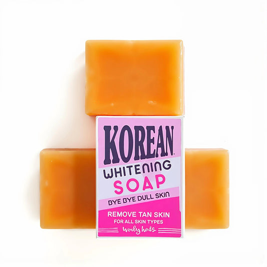 Glass skin whitening bar soap